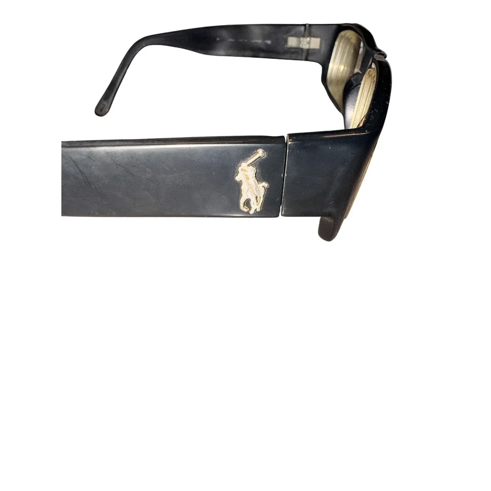 Polo Ralph Lauren 2063 5001 Black‎ Rectangular Eyeglass FRAMES 55-17-135 Italy